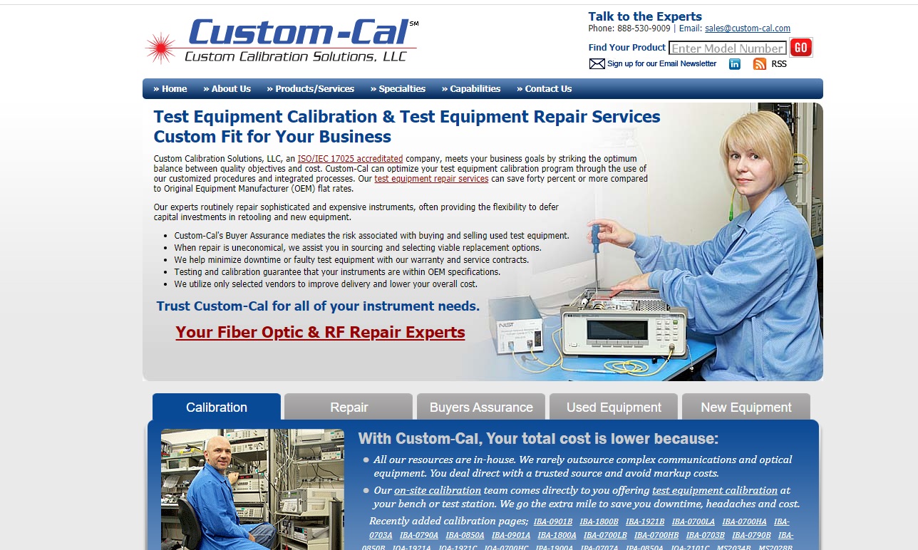 Custom Calibration Solutions, LLC